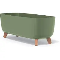 Prosperplast Gracia Case planteringskruka 58 x 24 x 23,5 cm, jordnära grön