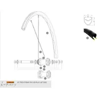 Mavic Ksyrium Ust Disc 19/20 Fälg