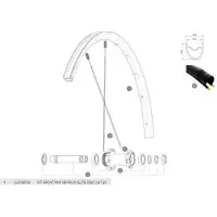 Mavic Ksyrium Elite Disc Ust 20 Framfälg