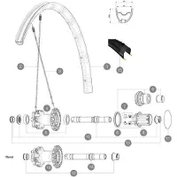 Mavic Crossmax Pro Tubeless Offset Bakfälg
