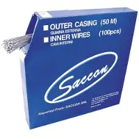 Saccon Stainless Steel Change Cables Växelvajer 100 Enheter