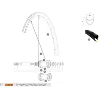 Mavic Aksium Elite Ust Disc 19/20 Fälg