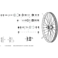 Zipp Zm1 3zero Freehub-kropp