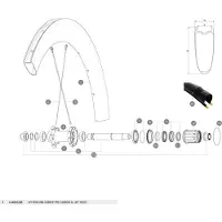 Mavic Comete Pro Carbon Sl Tdf Rear Fälg