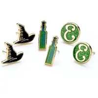 Ginza.se Wicked: Hat. Potion and e Logo Stud Earring Set