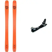 Black Crows - Toppturspaket - Paketen Draco Freebird 2025 för UnisexUll - Orange