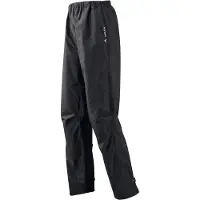 Vaude Women's Fluid Pants, regnbyxor, dam, svart