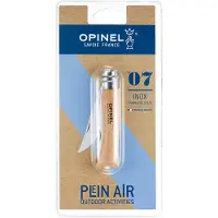 Opinel No. 07RV pocket knife, stainless steel, blade length 8 cm