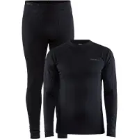 Craft - Underställ - Core Warm Baselayer Set M Black för Unisex - Storlek XL - Svart