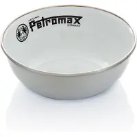 Petromax PX-BOWL-W, Skåluppsättning, Rund, Emaljerat stål, Glas, Vit, 0,6 l, Personal