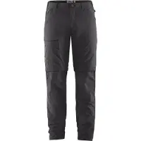 Fjällräven - Vandringskläder - Travellers MT Zip-off Trs M Dark Grey för Unisex - Storlek M - Grå