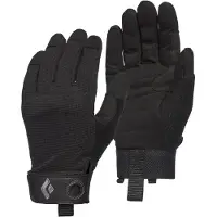 Black Diamond - Klättertillbehör - Crag Gloves Black för Unisex - Storlek XS - Svart
