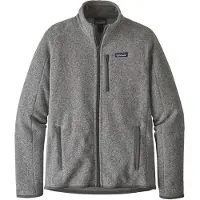Patagonia - Fleece - M's Better Sweater Jkt Stonewash för Unisex - Storlek XL - Grå
