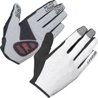 Gripgrab Shark Padded Full Finger Glove White