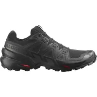 Salomon - Trailskor - Speedcross 6 Black/Black/Phantom för UnisexUll - Storlek 42 2/3 - Svart