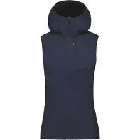 Norrøna - Toppturskläder dam - Lyngen Alpha90 Vest W Indigo Night för Unisex - Storlek M - Marinblå