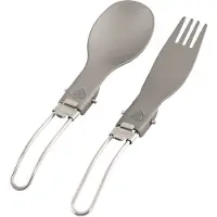 Robens Folding Alloy Cutlery Set NoColour