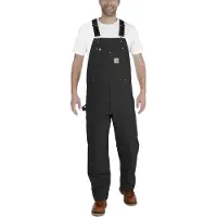 Carhartt Men's Bib Overall Black