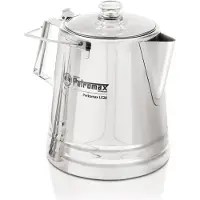 Petromax Perkomax LE 28 Stainless steel Percolator kastrull, stekpanna
