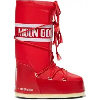 Moon Boot - Après-ski - Nylon Rouge för Unisex - Storlek 23-26 - Röd