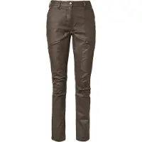 Chevalier Women's Vintage Pants Leather Brown