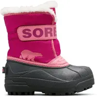 Sorel Kids' Toddler Snow Commander Tropic Pink/Deep Blush