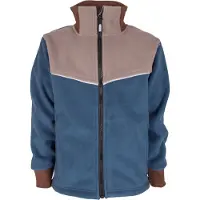 Lindberg Kids' Stormy Jacket Windfleece Grey/Dark Blue