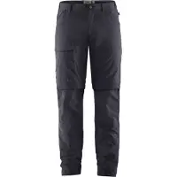 Fjällräven - Vandringskläder - Travellers MT Zip-off Trs M Dark Navy för Unisex - Storlek S/M - Marinblå