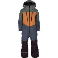 Lindberg Kids' Alpine Winter Overall Green/Blue