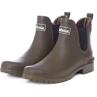 Barbour Women's Wilton Rubber Boot Olive