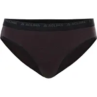 Aclima Women's LightWool Briefs Chocolate Plum