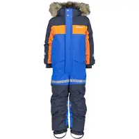 Didriksons Kids' Bjärven Coverall 3 Caribbean Blue