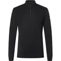 Super.natural Men's Tundra175 Zip 1/4 Jet Black