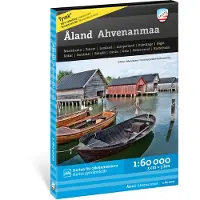 Åland Ahvenanmaa fjällkarta och friluftskarta, finland