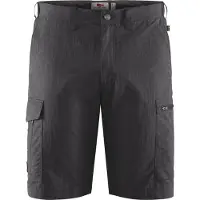 Fjällräven - Vandringskläder - Travellers MT Shorts M Dark Grey för UnisexBomull - Storlek M/L - Grå