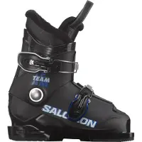 Salomon - Pjäxor barn - Team T2 Black/Race Blue/White för Unisex - Barnstorlek 19 - Svart