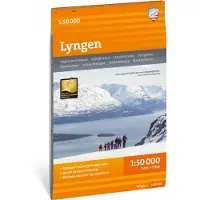 Lyngen Tyvek vandringskarta (utanför Finland)