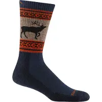 Darn Tough Men's VanGrizzle Boot Midweight Hiking Sock Cushion Eclipse