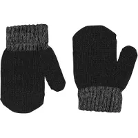 Lindberg Kids' Sundsvall Mitten 2 Pack Black/Anthracite