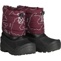 Didriksons Kids' Lumi Boots Grundsund Reflective Wine