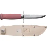 Morakniv Scout 39 Safe (S), scoutkniv, röd