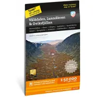 Vålådalen, Lunndörren & Oviksfjällen 1:50 000