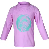 Isbjörn of Sweden Kids' Sealion Sun Sweater Bubblegum