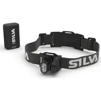 Silva Free 1200 S, pannlampa, svart
