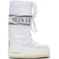 Moon boot - Après-ski - Nylon White/Silver för Unisex - Storlek 27-30 - Vit