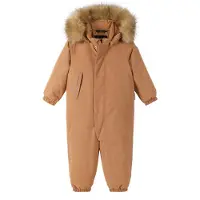 Reima Kids' Gotland Reimatec Winter Overall Peanut Brown