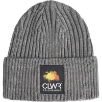 ColourWear Badge Beanie Grey Mel