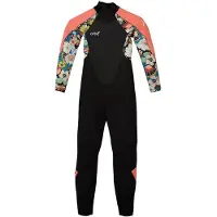 O'Neill Epic 4/3 Mm Långärmad Våtdräkt I Neopren Med Dragkedja På Ryggen