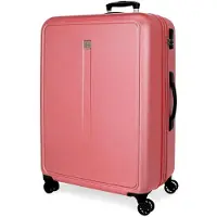 Roll Road for woman. 5069224 Medium Suitcase Cambodia Rigid Medium 68cm Pink (OSFA), Casual, ABS / Polycarbonate