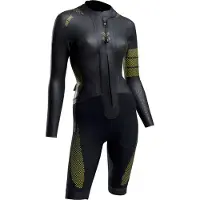 Colting Wetsuits Women's Swimrun Wetsuit Sr03 Black/Yellow